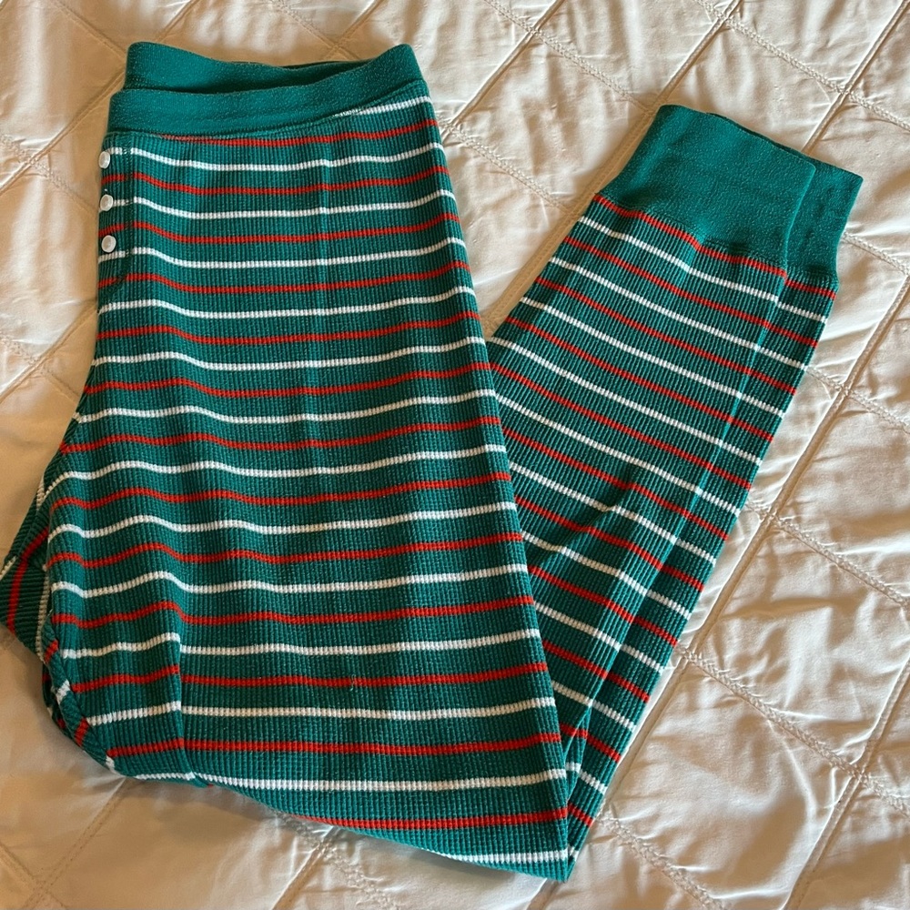 Thermal Waffle Knit Pajama Pants